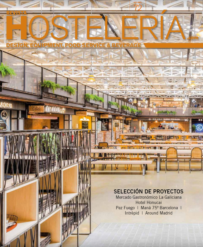 Mercado La Galiciana en portada na Revista Hostelería