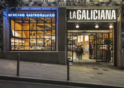 La Galiciana, portada de la revista Proyecto Contract